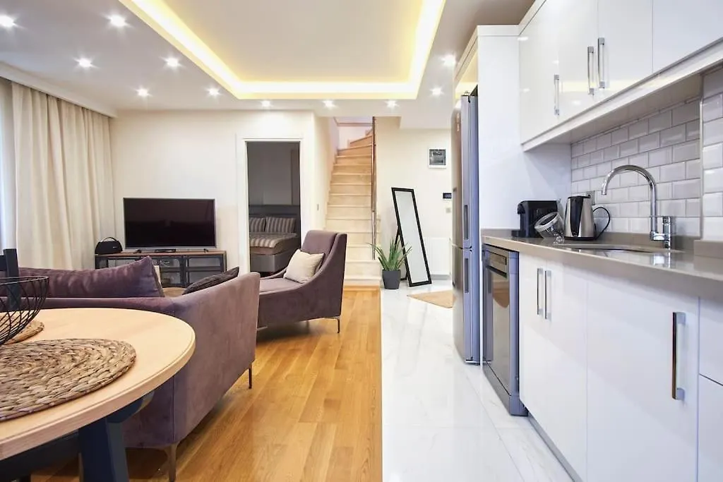 Privat 3 Bedroom Duplex Apartment At Ulus Besiktas Istanbulská provincie